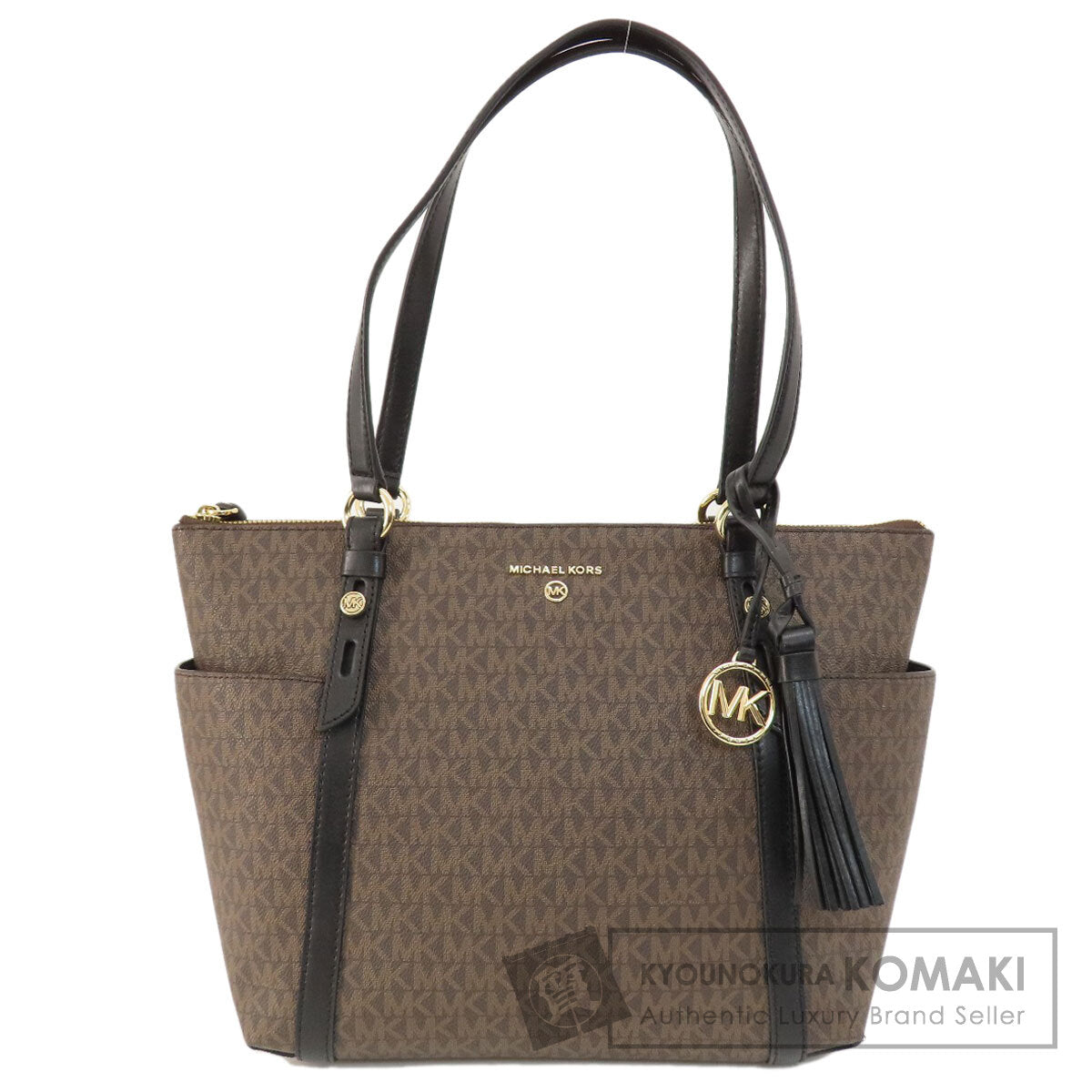 Michael Kors マイケルコース サリヴァン トートバッグ PVC レディース 中古