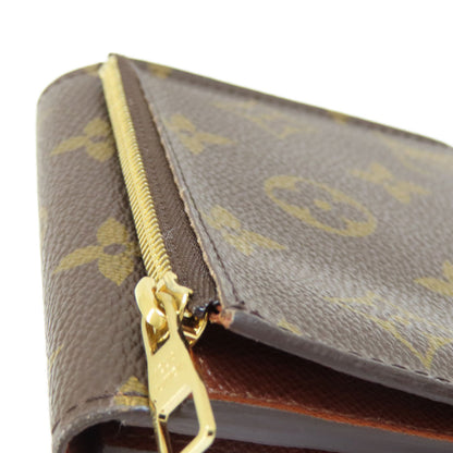 LOUIS VUITTON ルイヴィトン M60402 ポルトフォイユ・アナイス 二つ折り財布（小銭入れあり） モノグラムキャンバス レディース 中古