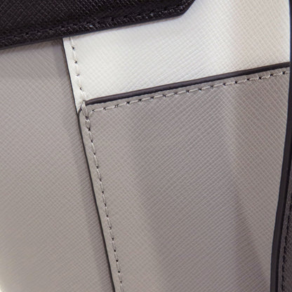 kate spade ケイトスペード ロゴ金具 バイカラー トートバッグ PVC レディース 中古