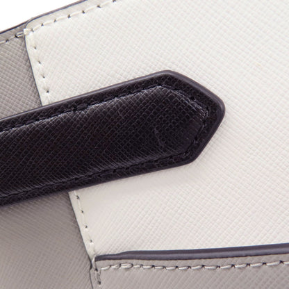 kate spade ケイトスペード ロゴ金具 バイカラー トートバッグ PVC レディース 中古