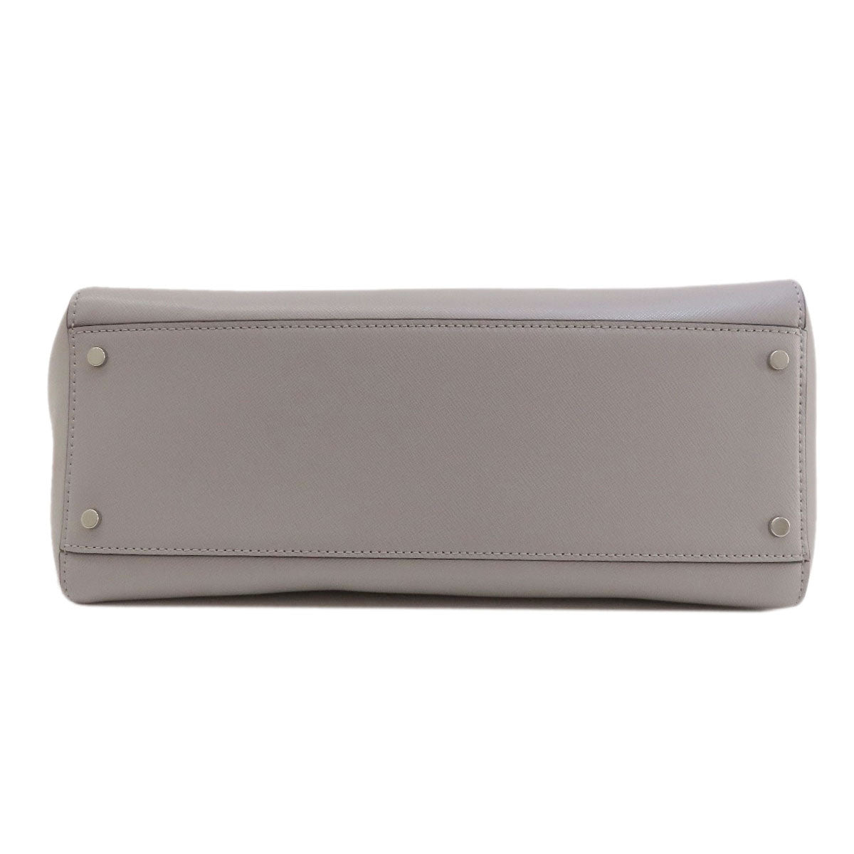 kate spade ケイトスペード ロゴ金具 バイカラー トートバッグ PVC レディース 中古