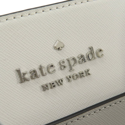 kate spade ケイトスペード ロゴ金具 バイカラー トートバッグ PVC レディース 中古