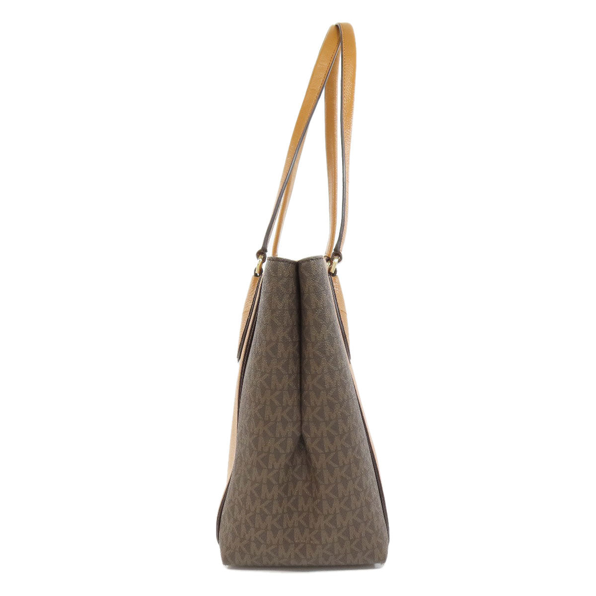 Michael Kors マイケルコース MKシグネチャー トートバッグ PVC レディース 中古