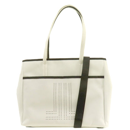 LANVIN ランバン 2WAY トートバッグ キャンバス レディース 中古