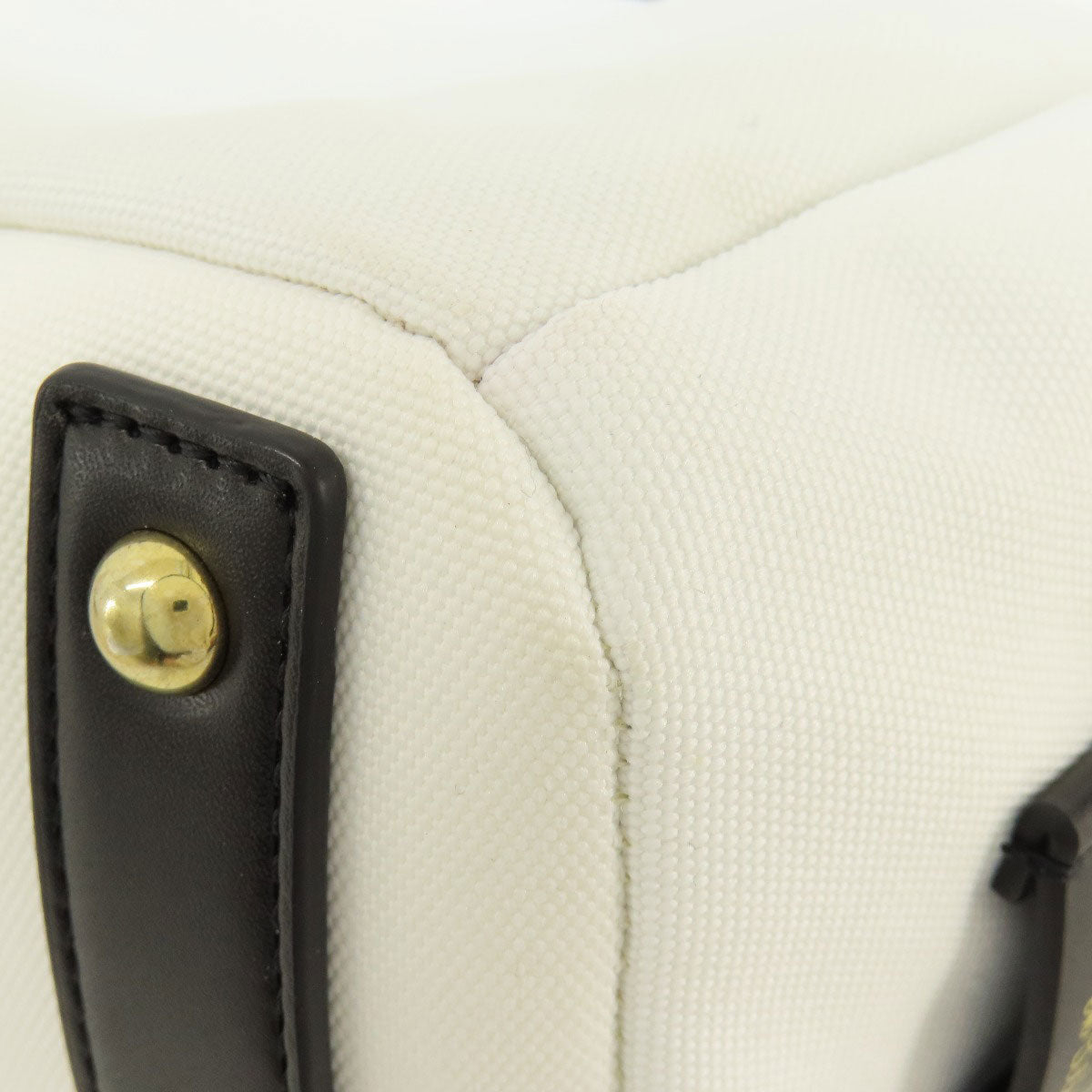 LANVIN ランバン 2WAY トートバッグ キャンバス レディース 中古