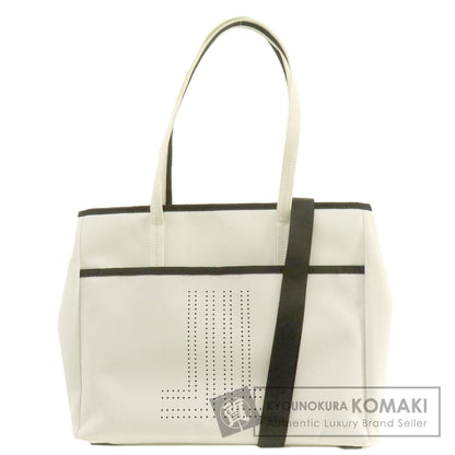 LANVIN ランバン 2WAY トートバッグ キャンバス レディース 中古