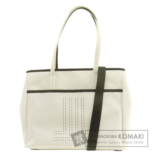 LANVIN ランバン 2WAY トートバッグ キャンバス レディース 中古