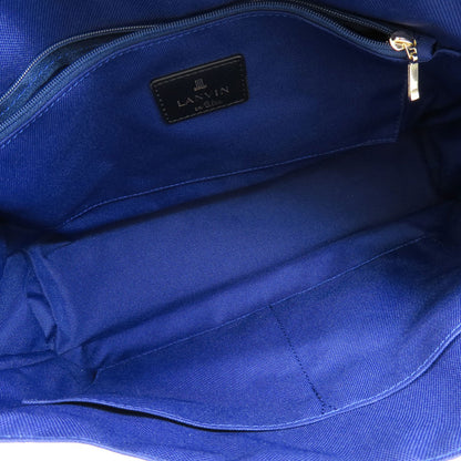 LANVIN ランバン 2WAY トートバッグ キャンバス レディース 中古