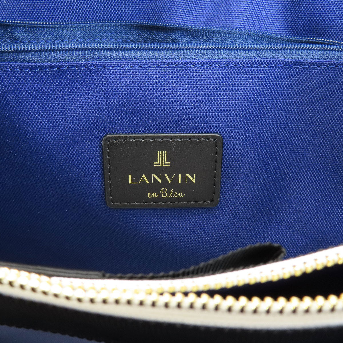 LANVIN ランバン 2WAY トートバッグ キャンバス レディース 中古