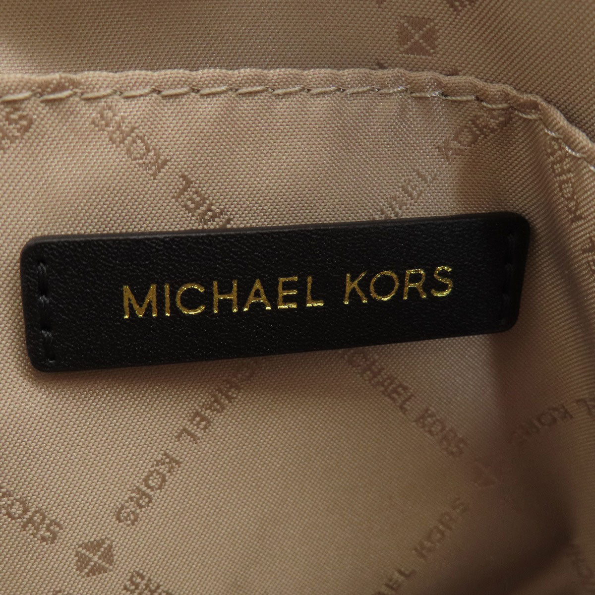 Michael Kors マイケルコース MKシグネチャー チェーンショルダー ショルダーバッグ PVC レディース 中古