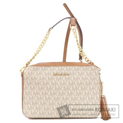 Michael Kors マイケルコース MKシグネチャー ショルダーバッグ PVC レディース 中古