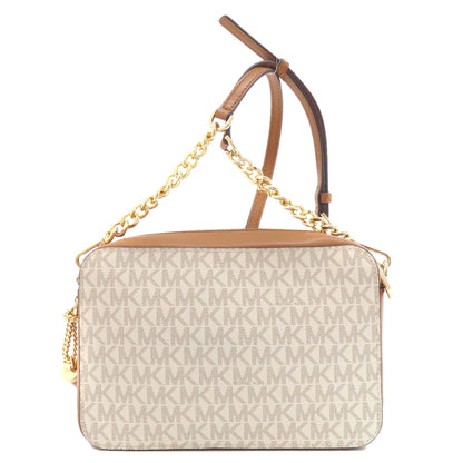 Michael Kors マイケルコース MKシグネチャー ショルダーバッグ PVC レディース 中古