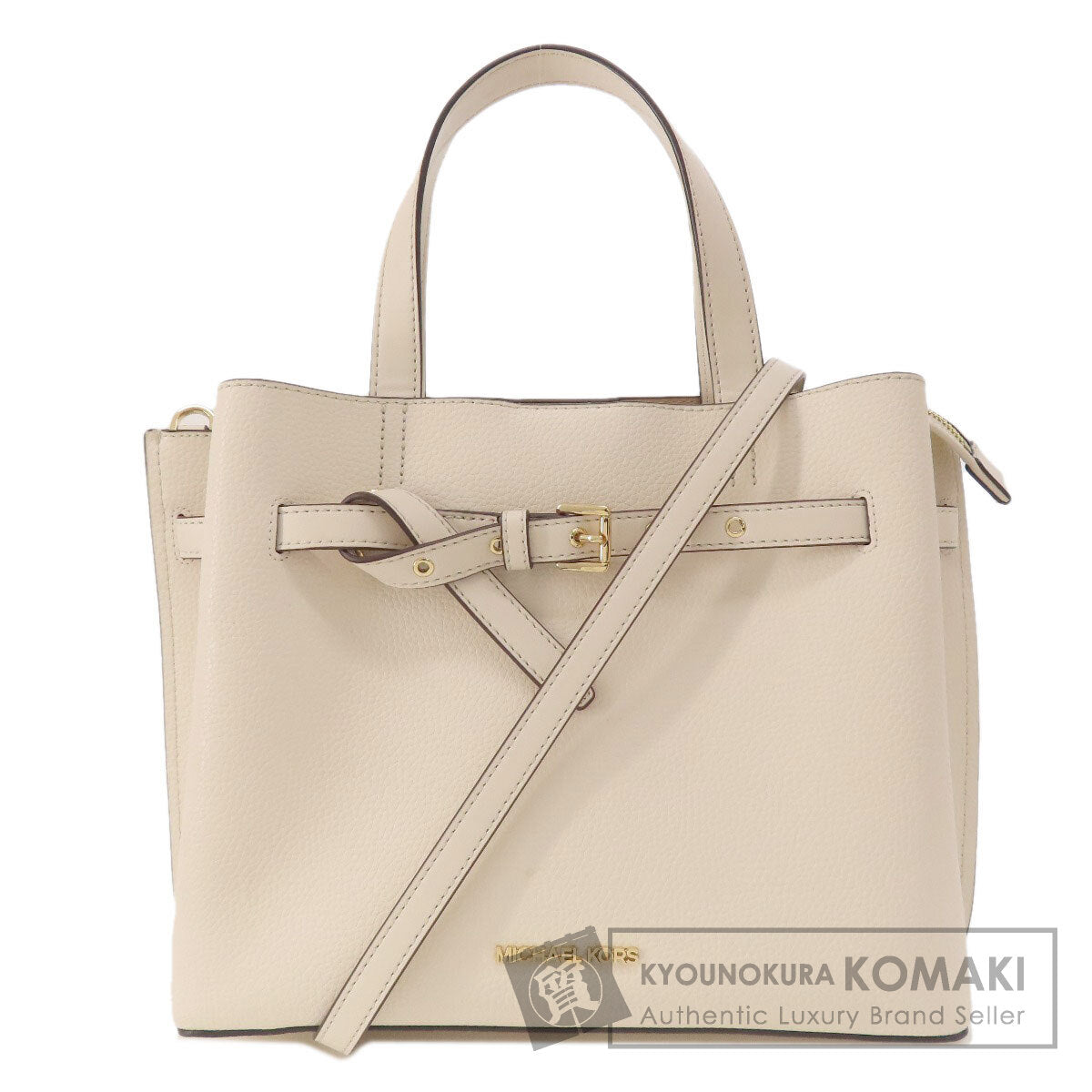 Michael Kors マイケルコース エミリア 2WAY ハンドバッグ レザー レディース 中古