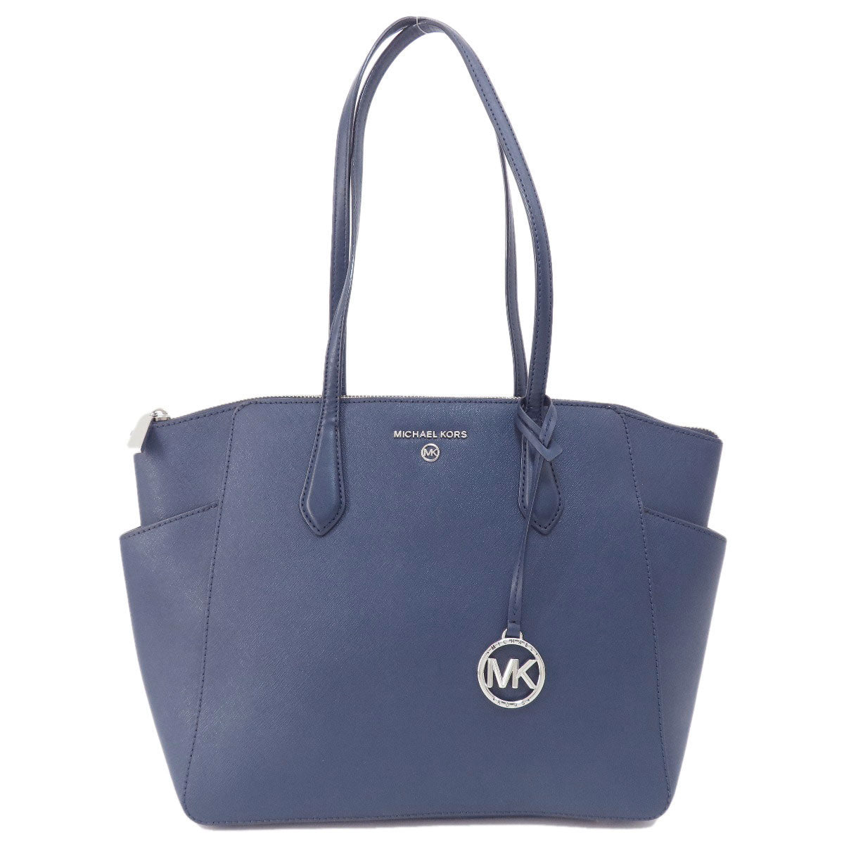 Michael Kors マイケルコース ロゴ トートバッグ レザー レディース 中古