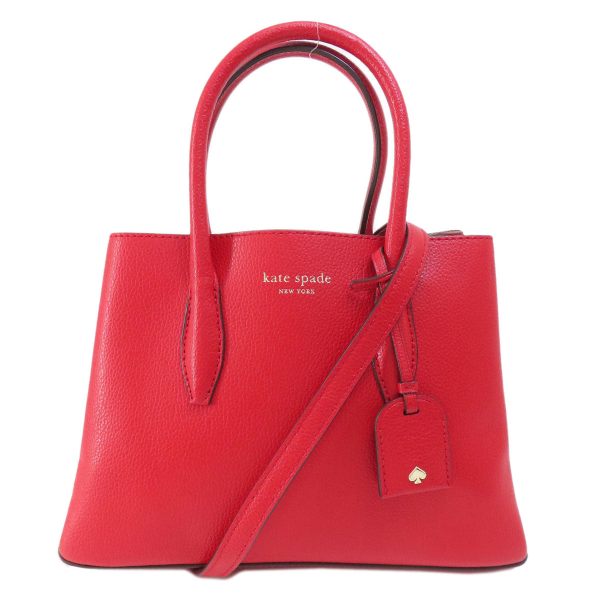 kate spade ケイトスペード 2WAY ハンドバッグ レザー レディース 中古