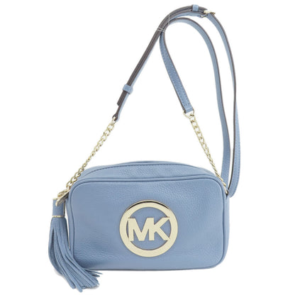 Michael Kors マイケルコース ロゴ ショルダーバッグ レザー レディース 中古