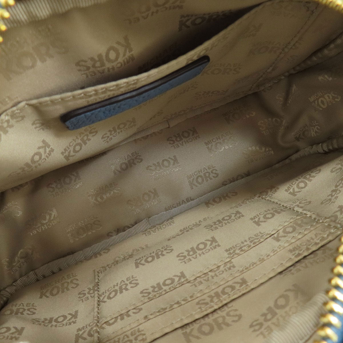 Michael Kors マイケルコース ロゴ ショルダーバッグ レザー レディース 中古