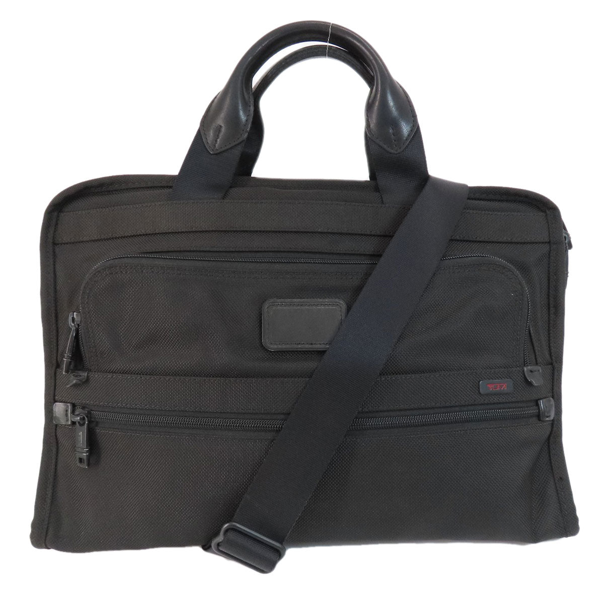 TUMI トゥミ ロゴ 2WAY ビジネスバッグ ナイロンキャンバス メンズ 中古