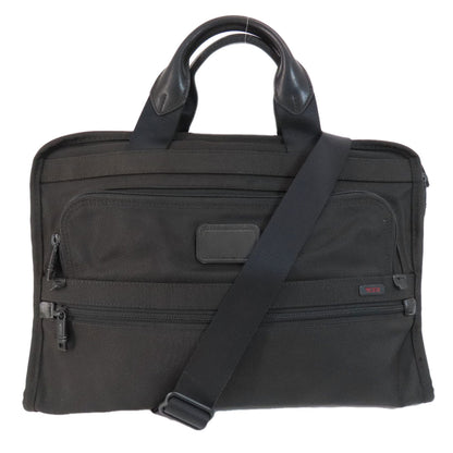 TUMI トゥミ ロゴ 2WAY ビジネスバッグ ナイロンキャンバス メンズ 中古