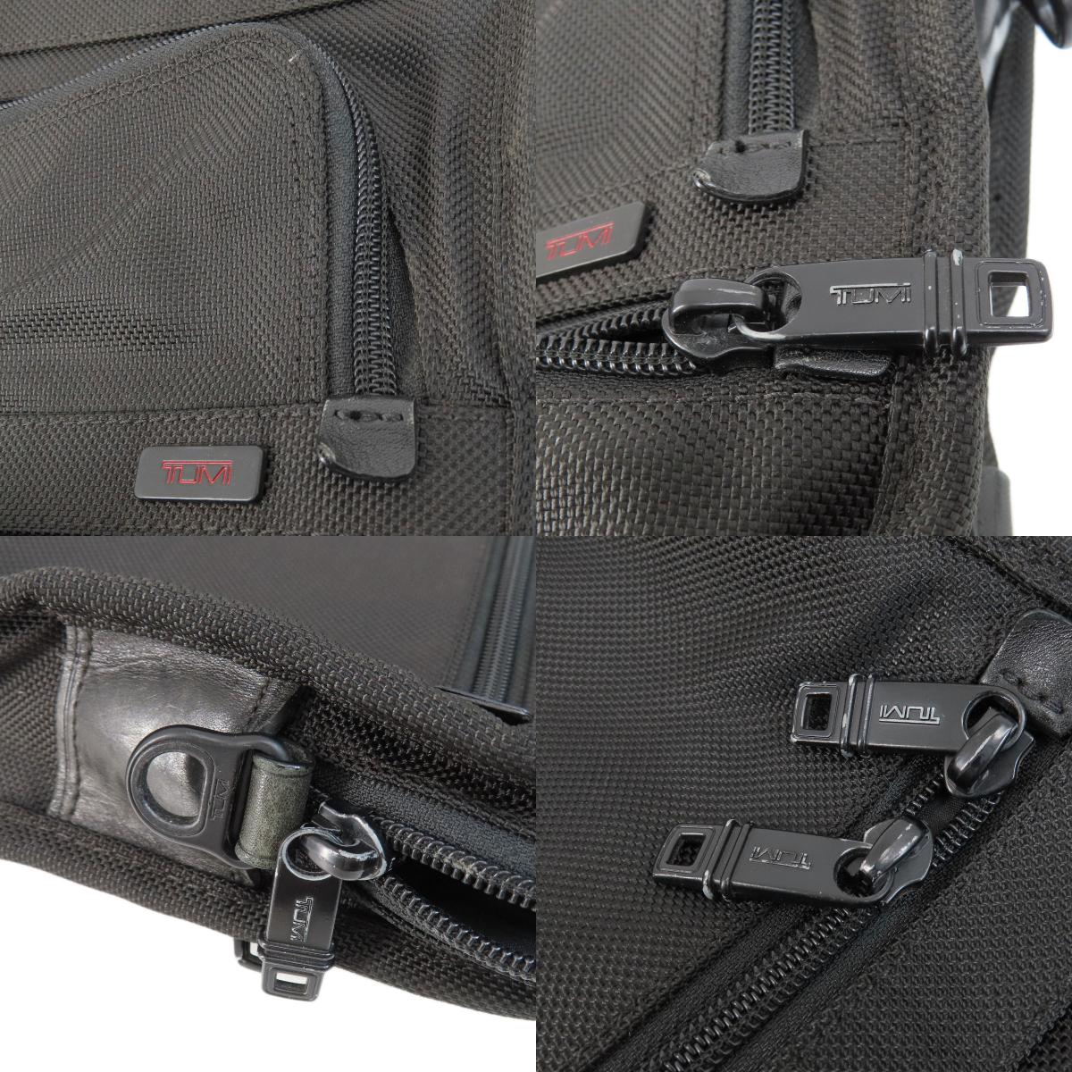 TUMI トゥミ ロゴ 2WAY ビジネスバッグ ナイロンキャンバス メンズ 中古