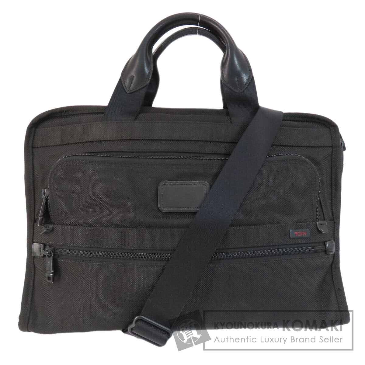 TUMI トゥミ ロゴ 2WAY ビジネスバッグ ナイロンキャンバス メンズ 中古