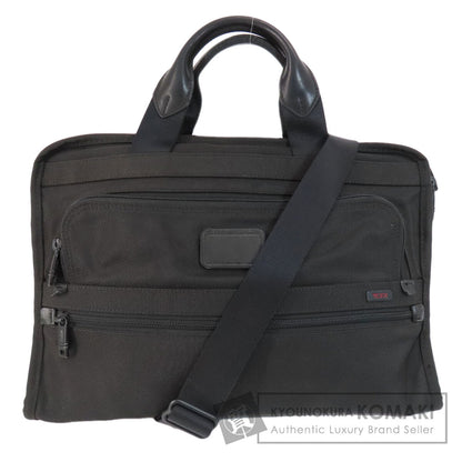 TUMI トゥミ ロゴ 2WAY ビジネスバッグ ナイロンキャンバス メンズ 中古
