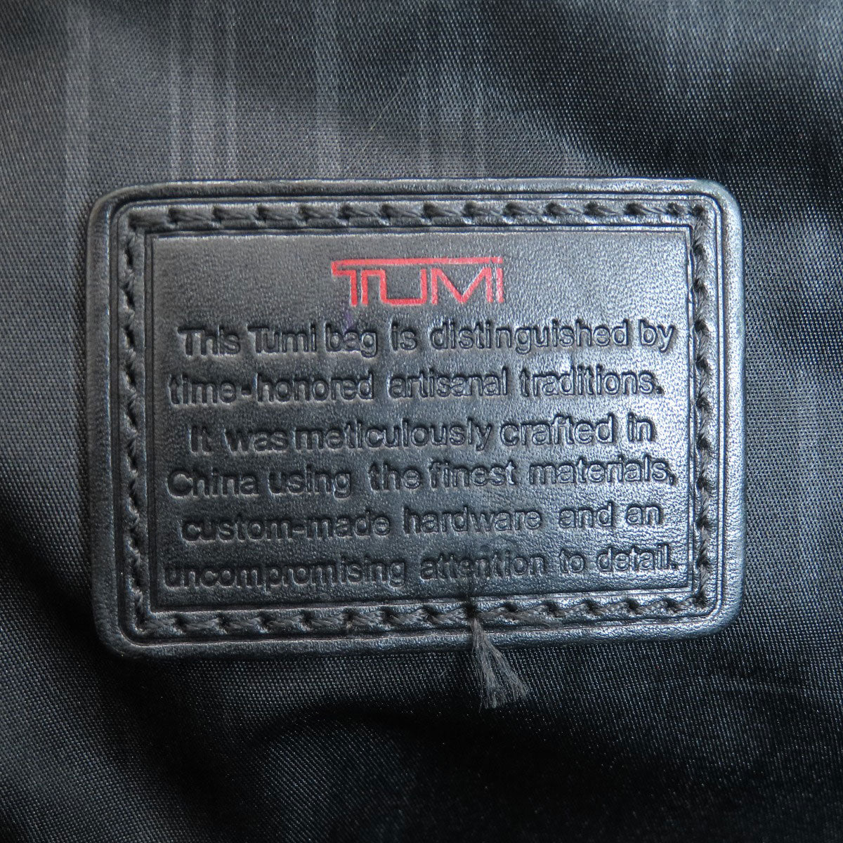 TUMI トゥミ ロゴ 2WAY ビジネスバッグ ナイロンキャンバス メンズ 中古