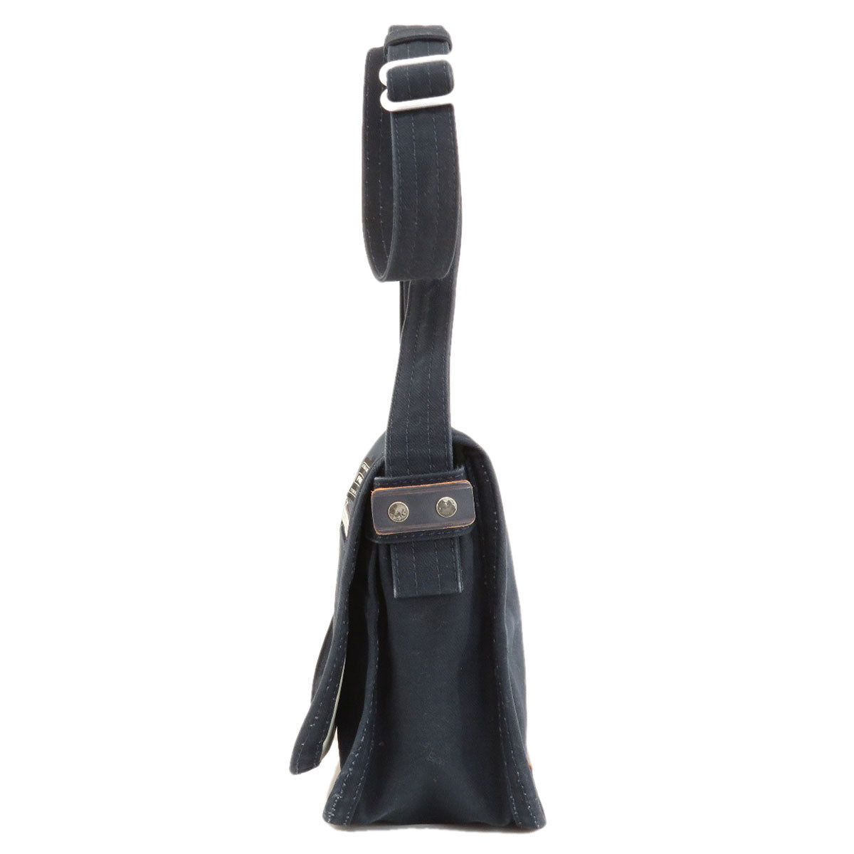 PORTER ポーター ロゴ ショルダーバッグ キャンバス レディース 中古