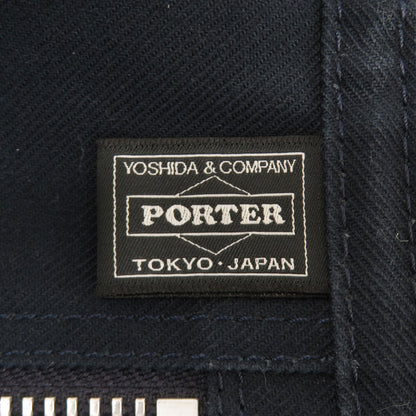 PORTER ポーター ロゴ ショルダーバッグ キャンバス レディース 中古