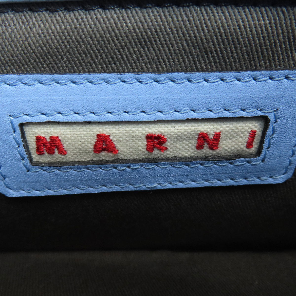 MARNI マルニ ロゴ ショルダーバッグ レザー レディース 中古