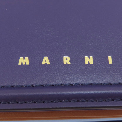 MARNI マルニ ロゴ ショルダーバッグ レザー レディース 中古