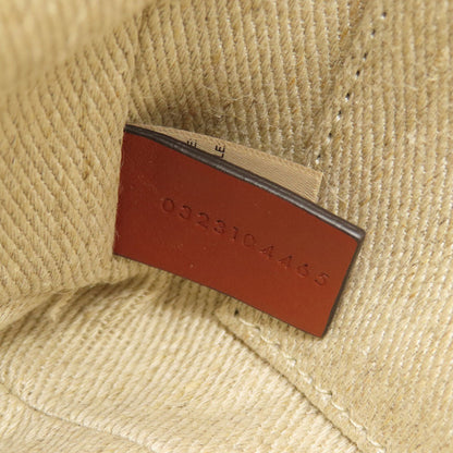 CHLOE クロエ ウッディミニ 2WAY ショルダーバッグ キャンバス レディース 中古