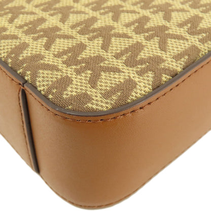 Michael Kors マイケルコース ロングショルダー ショルダーバッグ キャンバス レディース 中古