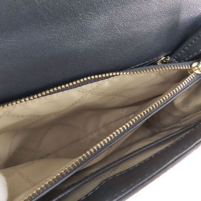 Michael Kors マイケルコース ロゴ ショルダーバッグ レザー レディース 中古