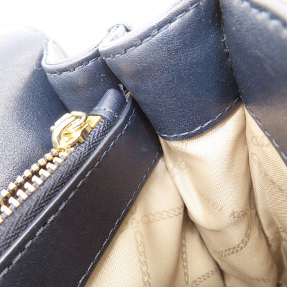 Michael Kors マイケルコース ロゴ ショルダーバッグ レザー レディース 中古