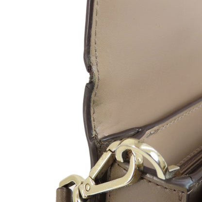Michael Kors マイケルコース ロゴ ショルダーバッグ レザー レディース 中古