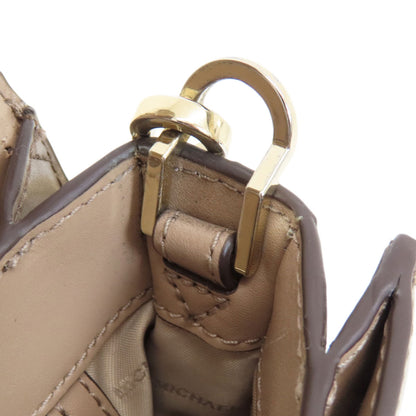 Michael Kors マイケルコース ロゴ ショルダーバッグ レザー レディース 中古