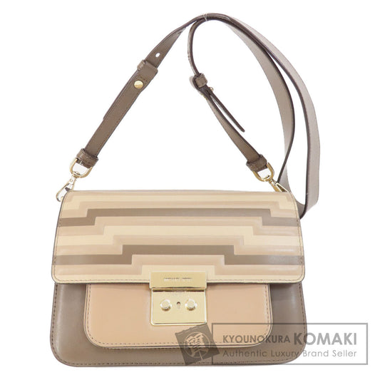 Michael Kors マイケルコース ロゴ ショルダーバッグ レザー レディース 中古