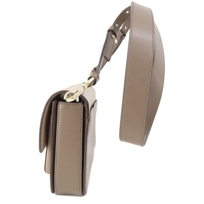 Michael Kors マイケルコース ロゴ ショルダーバッグ レザー レディース 中古