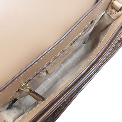 Michael Kors マイケルコース ロゴ ショルダーバッグ レザー レディース 中古