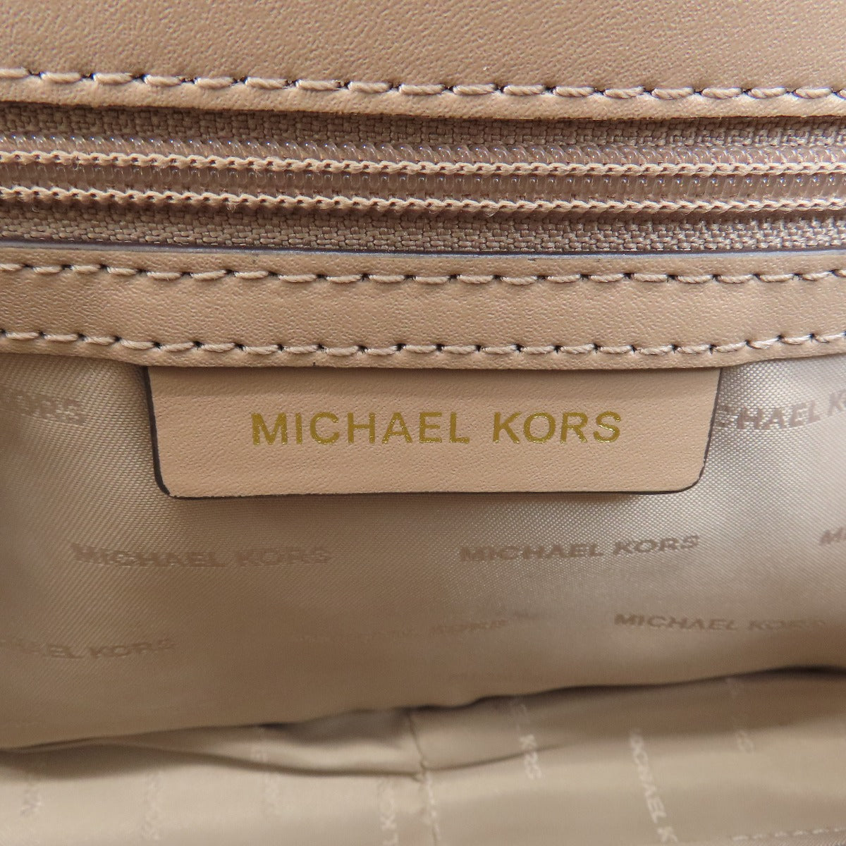 Michael Kors マイケルコース ロゴ ショルダーバッグ レザー レディース 中古