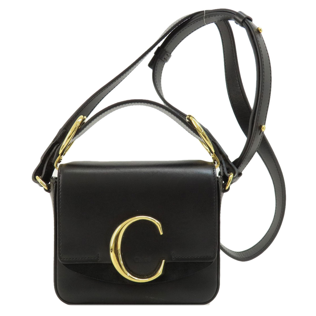 CHLOE クロエ クロエC 2WAY ショルダーバッグ レザー レディース 中古
