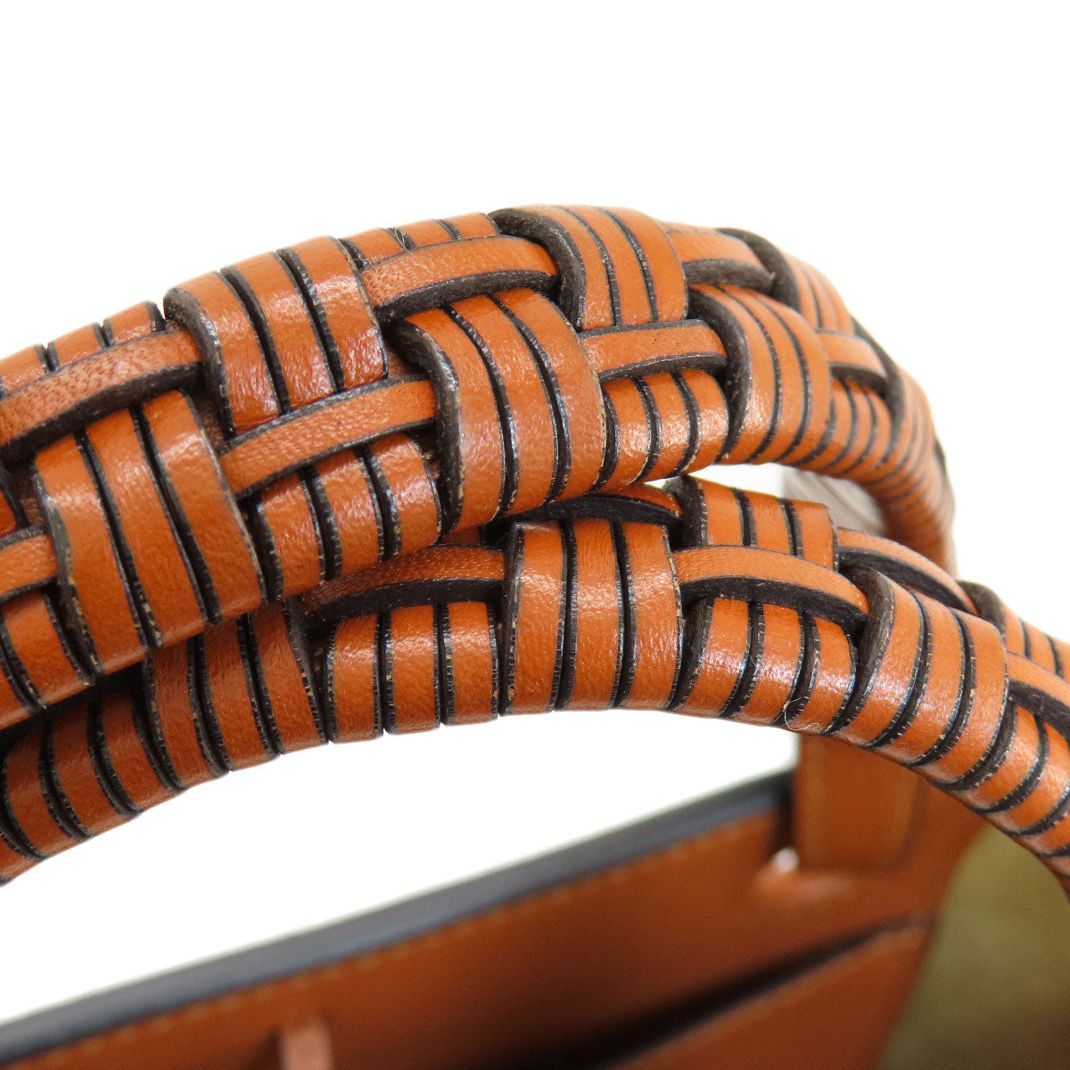 LOEWE ロエベ アナグラム トートバッグ カーフ レディース 中古