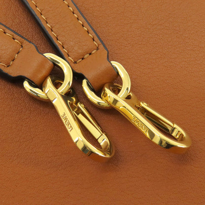 LOEWE ロエベ アナグラム トートバッグ カーフ レディース 中古