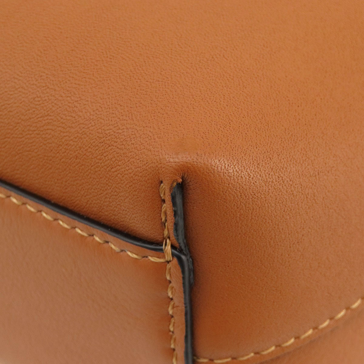 LOEWE ロエベ アナグラム トートバッグ カーフ レディース 中古
