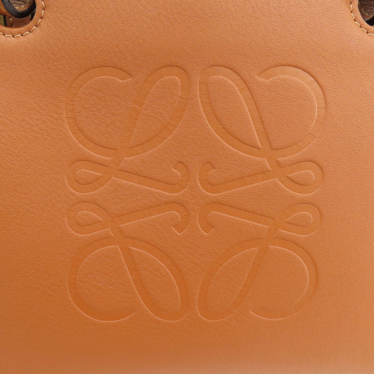 LOEWE ロエベ アナグラム トートバッグ カーフ レディース 中古