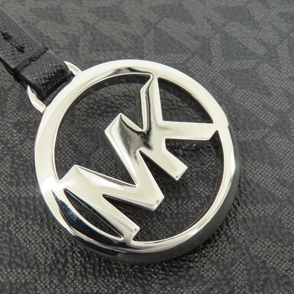 Michael Kors マイケルコース MKシグネチャー トートバッグ PVC レディース 中古