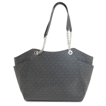 Michael Kors マイケルコース MKシグネチャー トートバッグ PVC レディース 中古