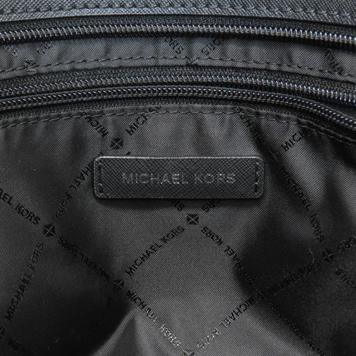 Michael Kors マイケルコース MKシグネチャー トートバッグ PVC レディース 中古