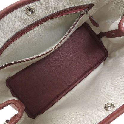 HERMES エルメス ガーデンパーティTPM シルバー金具 トートバッグ ネゴンダ レディース 中古